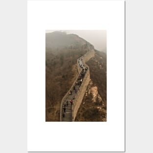 The Great Wall Of China At Badaling - 3 © Posters and Art